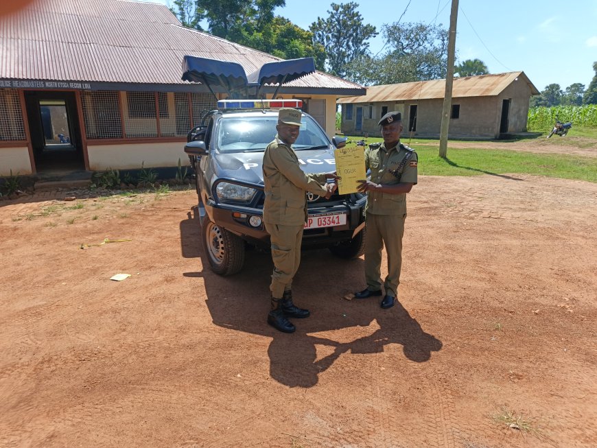 North Kyoga RPC Receives New Patrol Vehicles to Boost Police Operations