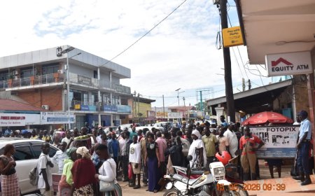 Security Guard Arrested After Shooting Three People at Equity Bank in Arua City