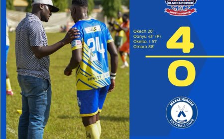 Blacks Power FC One Point Away From FUFA Big League 2026 Title