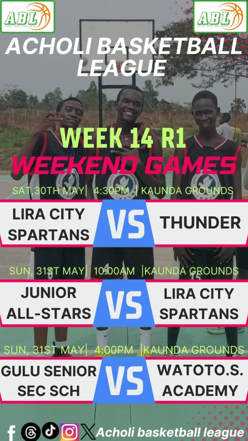 Lira City Spartans Basketball Club are ready to make noise this weekend