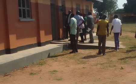 Otuke District Hands Over New Classrooms  Block and Drainable Latrine Worth UGX  66 Million