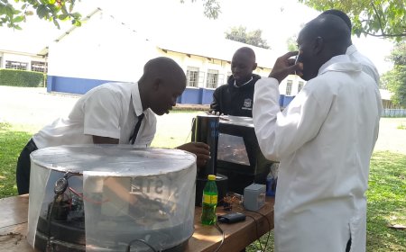 Dr. Obote College Crowned Lango’s Top Science Innovator at SESEMAT Regional Robotics Competition