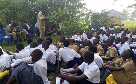 Commissioner Calls for More Support for Scouts in Lango Schools