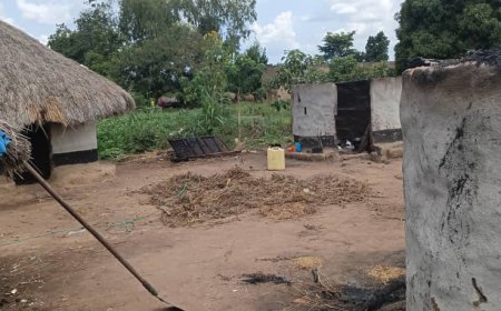 Two( 2)Grass thatched Houses Burned in Oyam Arson Attack Targeting LC1 Chairperson