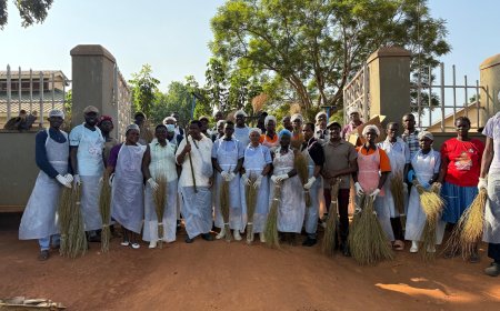 Lira Hospital Joins First-Ever National Cleaning Day, Mobilizes Staff and Community