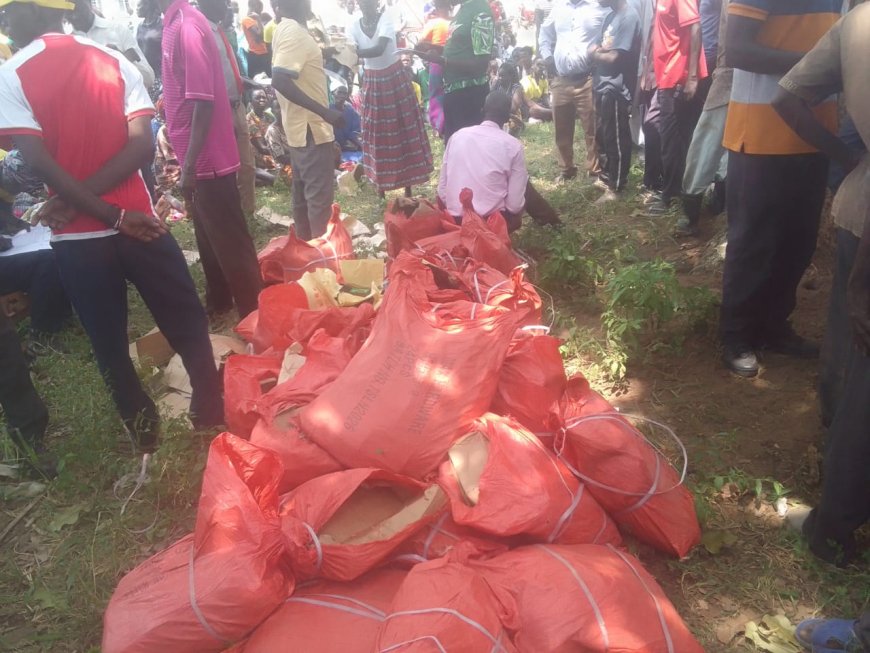 Otuke district Local Government Rolls Out 33,976 Free Government Hand Hoes to Farmers