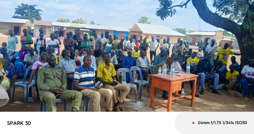 Otuke District Holds Baraza on PDM, Health and Accountability
