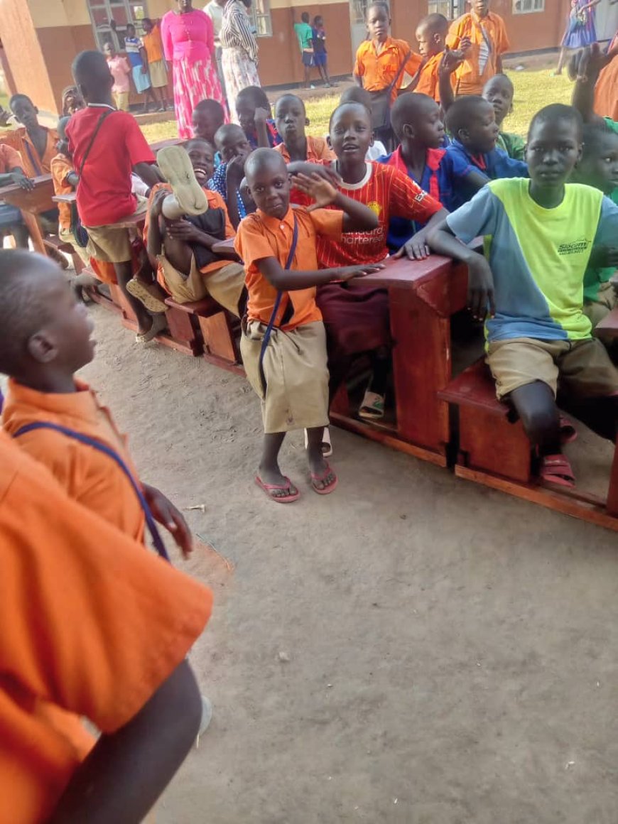 Awei Sub County Spends UGX 8 Million to Address Desk Shortage in Schools