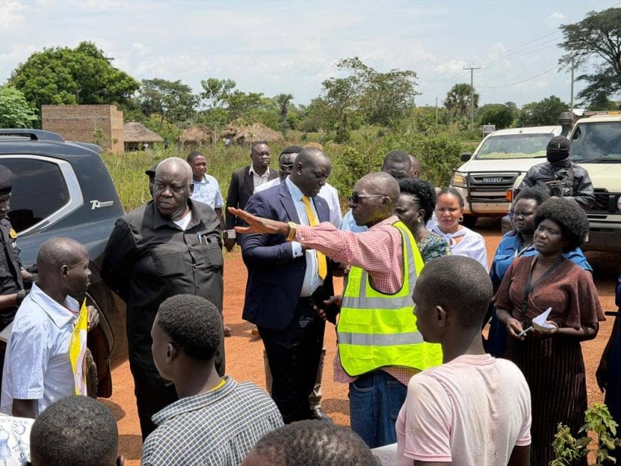 Minister Sam Engola Inspects 112km Roads in Erute South Lira district