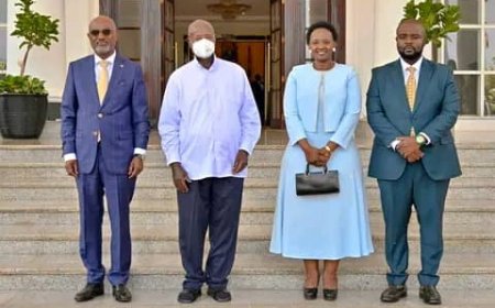 Ayebare, Musherure and Juma Sworn In As Ministers at State House