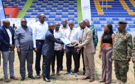 FUFA Hands Over Kadiba Stadium to NCS for AFCON 2027 Upgrades