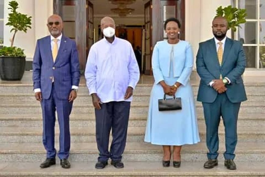 Ayebare, Musherure and Juma Sworn In As Ministers at State House