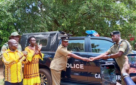 Lira City Launches Police Canine Vehicle UP02997 to Strengthen  Crime Responses