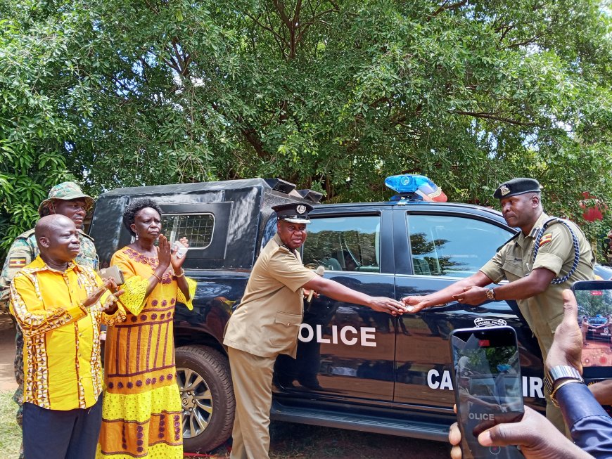 Lira City Launches Police Canine Vehicle UP02997 to Strengthen  Crime Responses